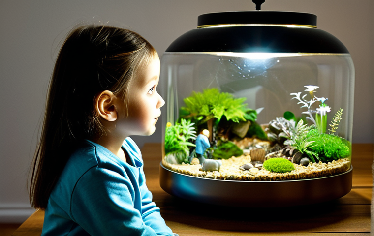 곤충 테라리움 만들기 - Building a Terrarium Layer by Layer**
Close-up shot of hands carefully layering different component... 곤충 테라리움 만들기 - Building a Terrarium Layer by Layer**
Close-up shot of hands carefully layering different component...