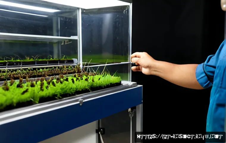 곤충 사육장 자동화 기술 관련 이미지 1